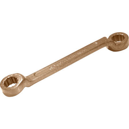 PAHWA QTi Non Sparking, Non Magnetic Double End Ring Wrench - 1/2" x 9/16" RS-9020